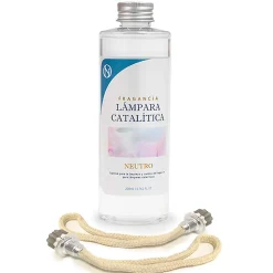 Mèche rechange pour petite lampe catalytique de 100 ml. Compatible avec toutes les marques. Tête en céramique et cordon 100% coton