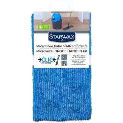 Microfibre balai mains sèches Clic système Starwax