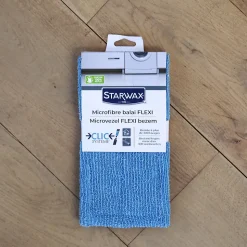 Microfibre pour balai Clic Système Starwax L.24 x l.12 cm
