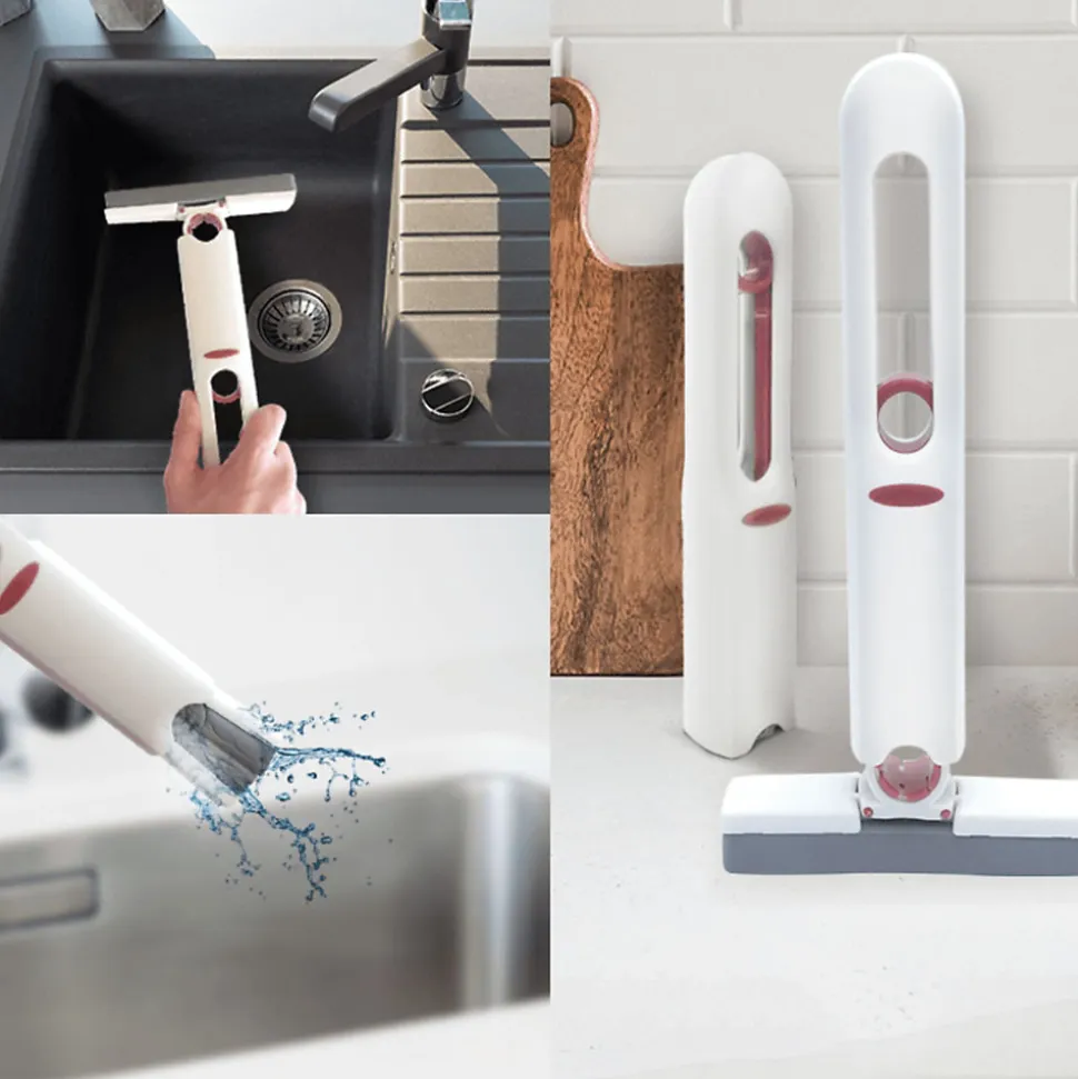 Mini serpillère nettoie tout Venteo blanc