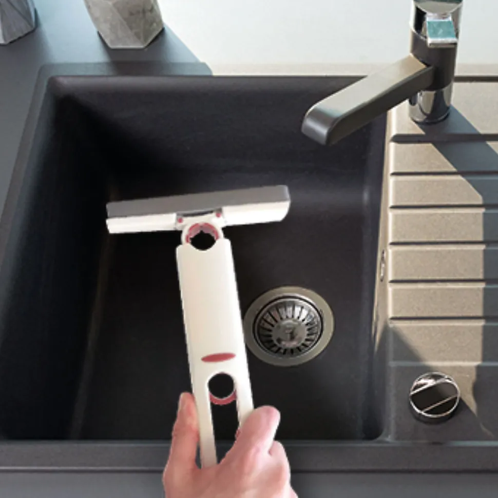 Mini serpillère nettoie tout Venteo blanc