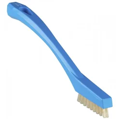Mini-brosse avec fibres résistantes à la chaleur 205 mm Très dur Bleu VIKAN