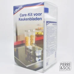 MN Easy-Clean Kitchen Care Set - Set pour l'entretien quotidien des plans de travail de cuisine - Lithofin