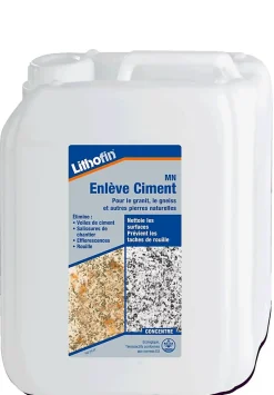 MN Enlève Ciment - Enlève ciment pour pierres naturelles - Lithofin - 5 L