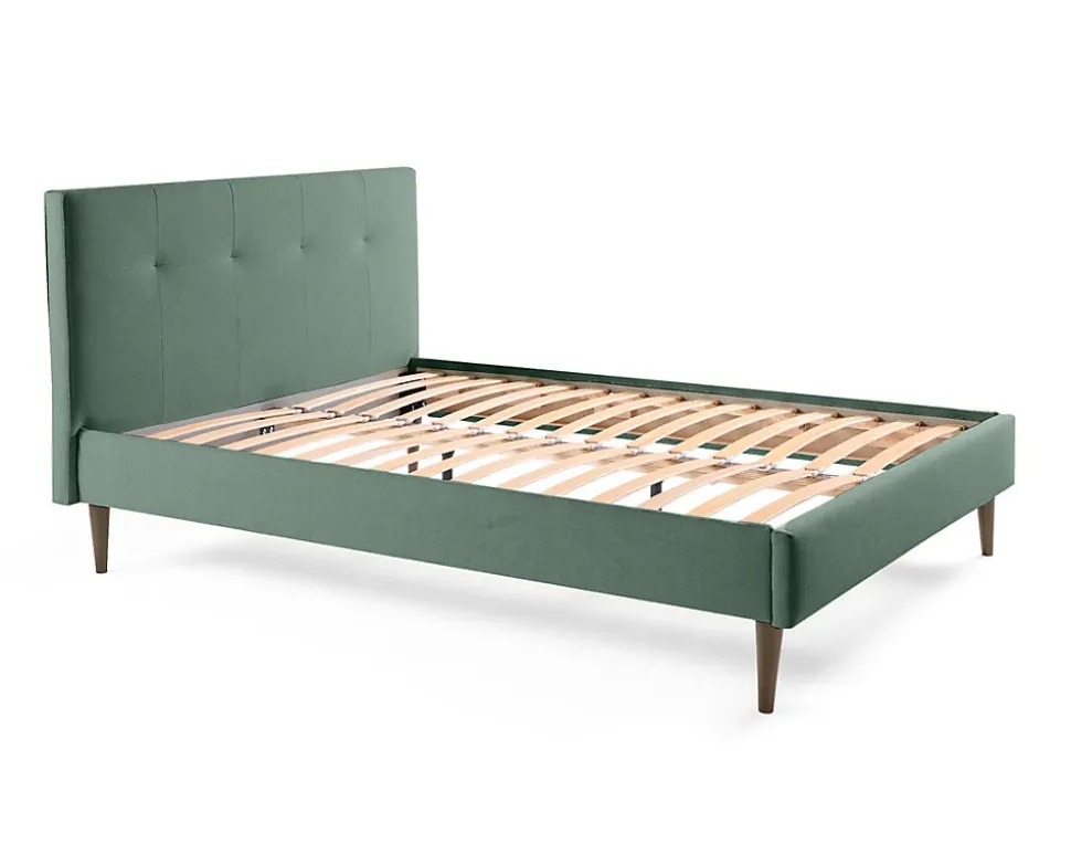 Monet - lit - 160x200 - sommier inclus - en tissu - Best Mobilier