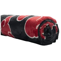 Naruto: Shippuden - Couverture motif/style Symbole de lAkatsuki Multicoloured (150 cm x 100 cm)