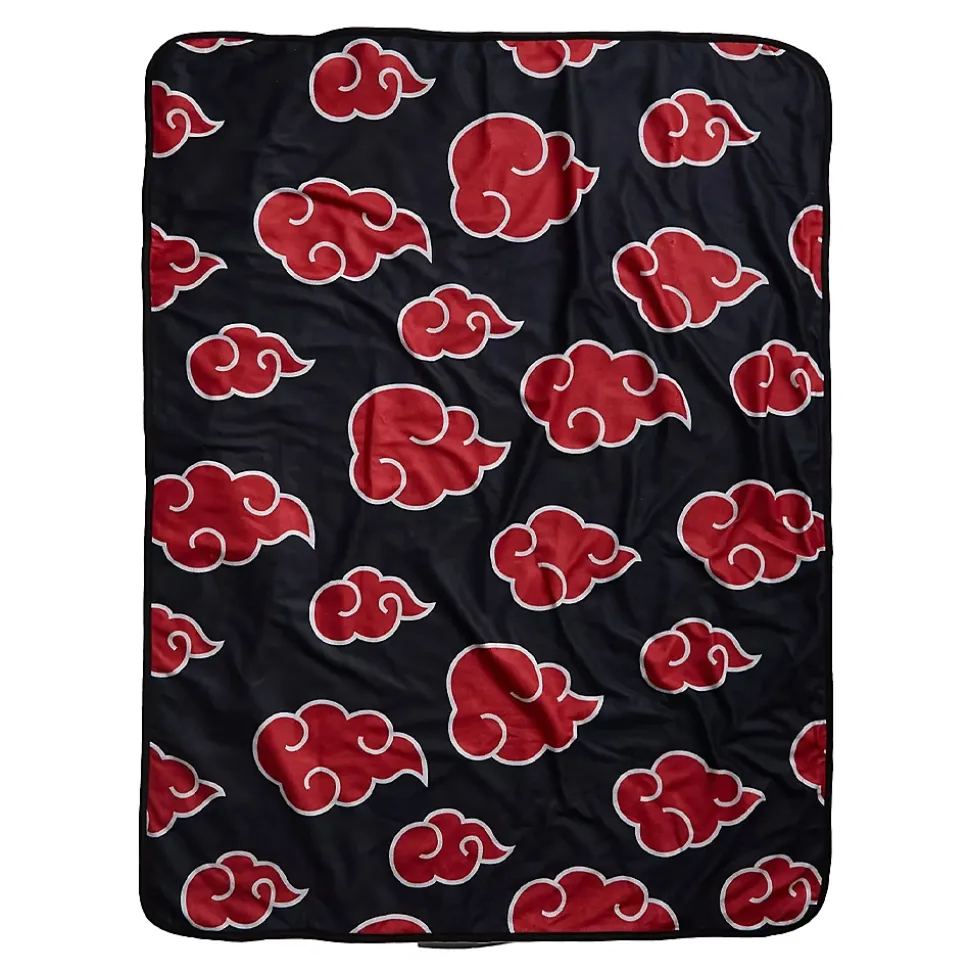 Naruto: Shippuden - Couverture motif/style Symbole de lAkatsuki Multicoloured (150 cm x 100 cm)