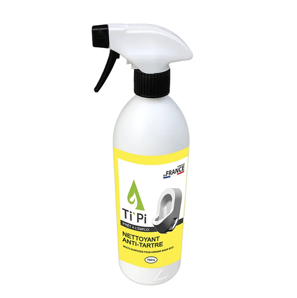 Nettoyant antitartre Ti'Pi pour urinoir sans eau 750ml - Compatible avec la valorisation de l'urine au jardin