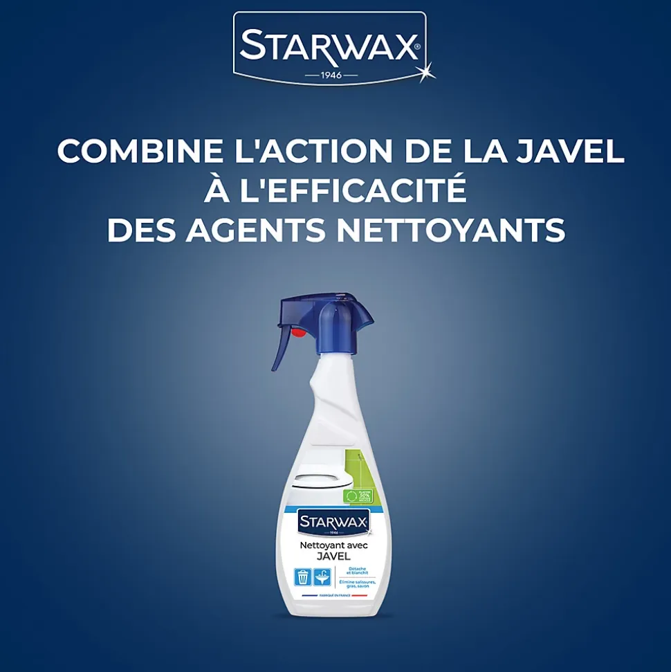 Nettoyant dégraissant javel Starwax 500 ml