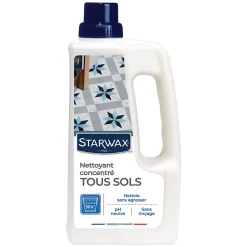 Nettoyant doux sol intérieurs Starwax 1L