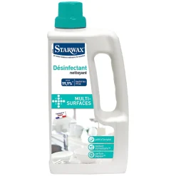 Nettoyant désinfectant multi-surfaces Starwax papaye 1L