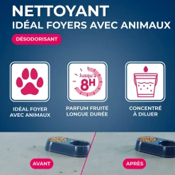 Nettoyant désinfectant surodorant sols et multi-usages Starwax 1L