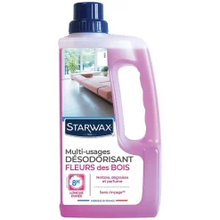 Nettoyant désodorisant multi-usages senteur fleur des bois Starwax 1L