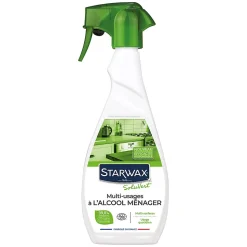 Nettoyant multi-usages à l'alcool ménager SoluVert Starwax 500ml
