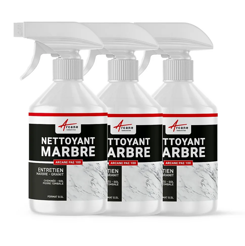 NETTOYANT RÉNOVATEUR MARBRE - 0.5 L - ARCANE INDUSTRIES