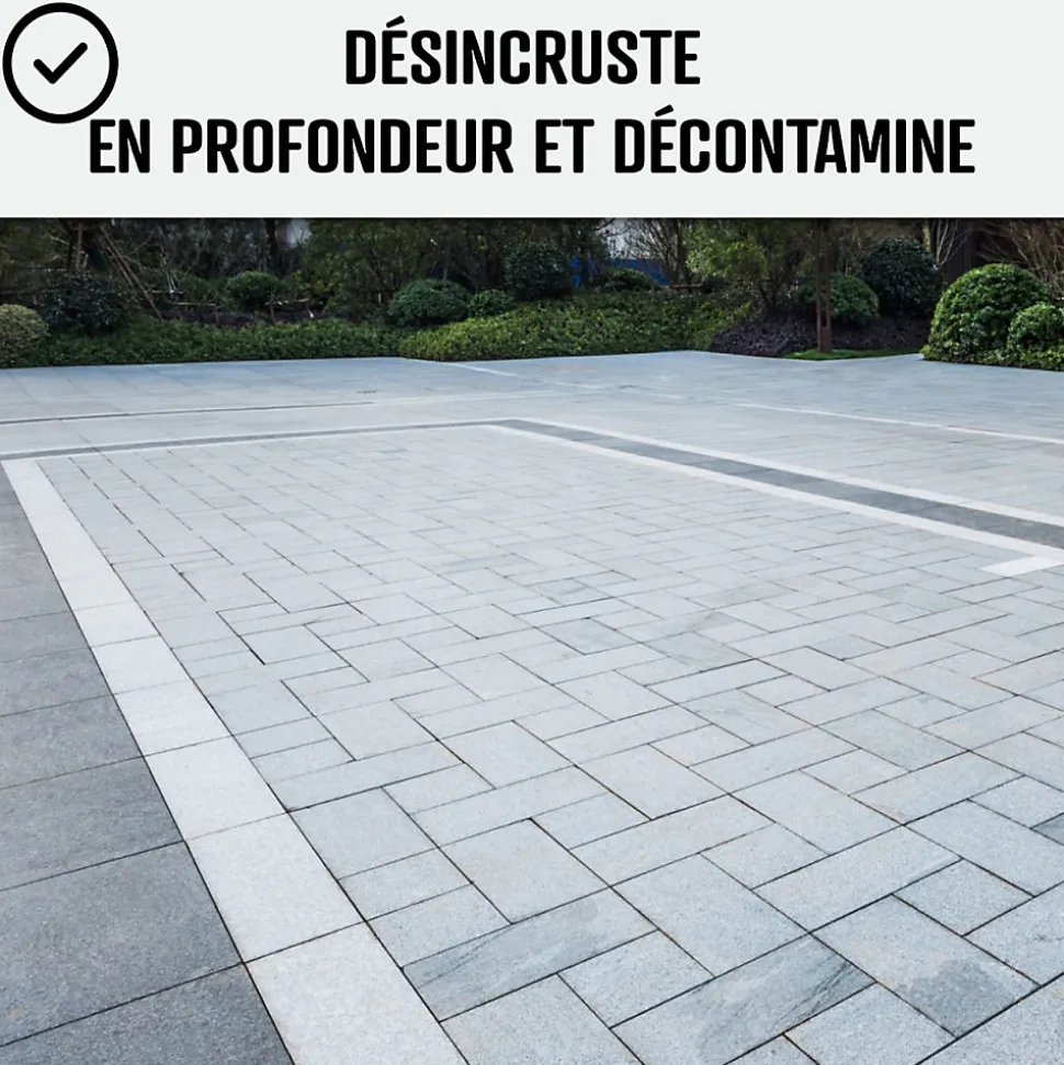 Nettoyant terrasse professionnel rapide pavé autobloquant pierre béton - 5 L - ARCANE INDUSTRIES