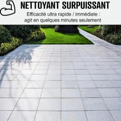 Nettoyant terrasse professionnel rapide pavé autobloquant pierre béton - 5 L - ARCANE INDUSTRIES