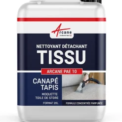 NETTOYANT TOILES ET TEXTILES - 20 L - ARCANE INDUSTRIES