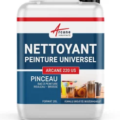 NETTOYANT UNIVERSEL PINCEAUX ET OUTILS - 20 L - ARCANE INDUSTRIES