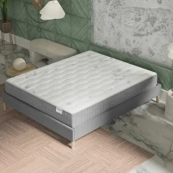 November Sleep Matelas Ressorts Ensachés 140x200 cm GALICE, Accueil Mémoire De Forme, 25 Cm D'épaisseur