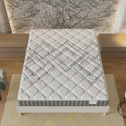 November Sleep Matelas Ressorts Ensachés 120x190 cm ELIHA Epaisseur 20 cm