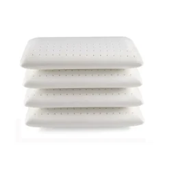 Oreiller - ECCOX - Pack de 4 - 150x40 cm - Mousse à mémoire - Fermeté moyenne - Anti-acariens
