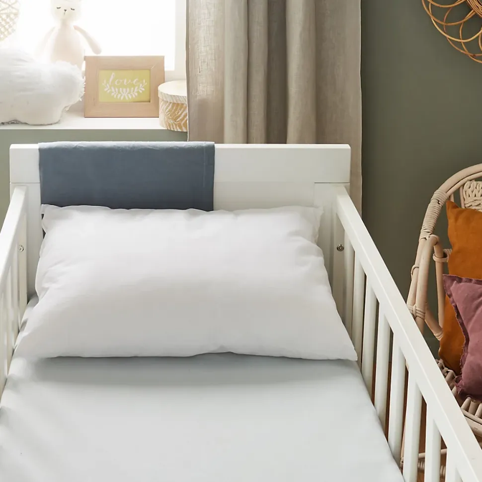 Oreiller Bébé - Coussin Enfant 40x60 cm - Enveloppe 100% Coton - Anti Acariens - Hypoallergénique - Oeko Tex- Conception Française