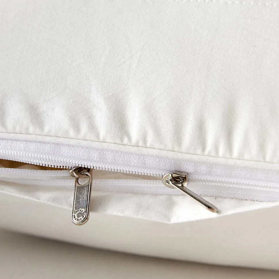 Oreiller carré en laine, 80 x 80 cm - HOMESCAPES