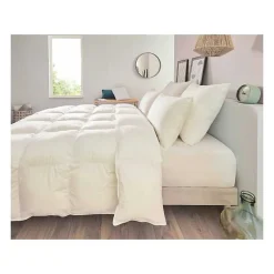 Oreiller Carré Percale Traité ULTRAFRESH (65x65 cm - Blanc)