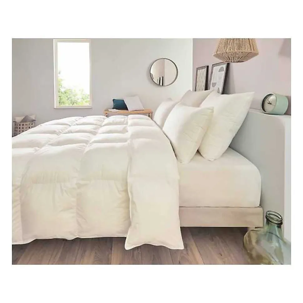 Oreiller Carré Percale Traité ULTRAFRESH (65x65 cm - Blanc)