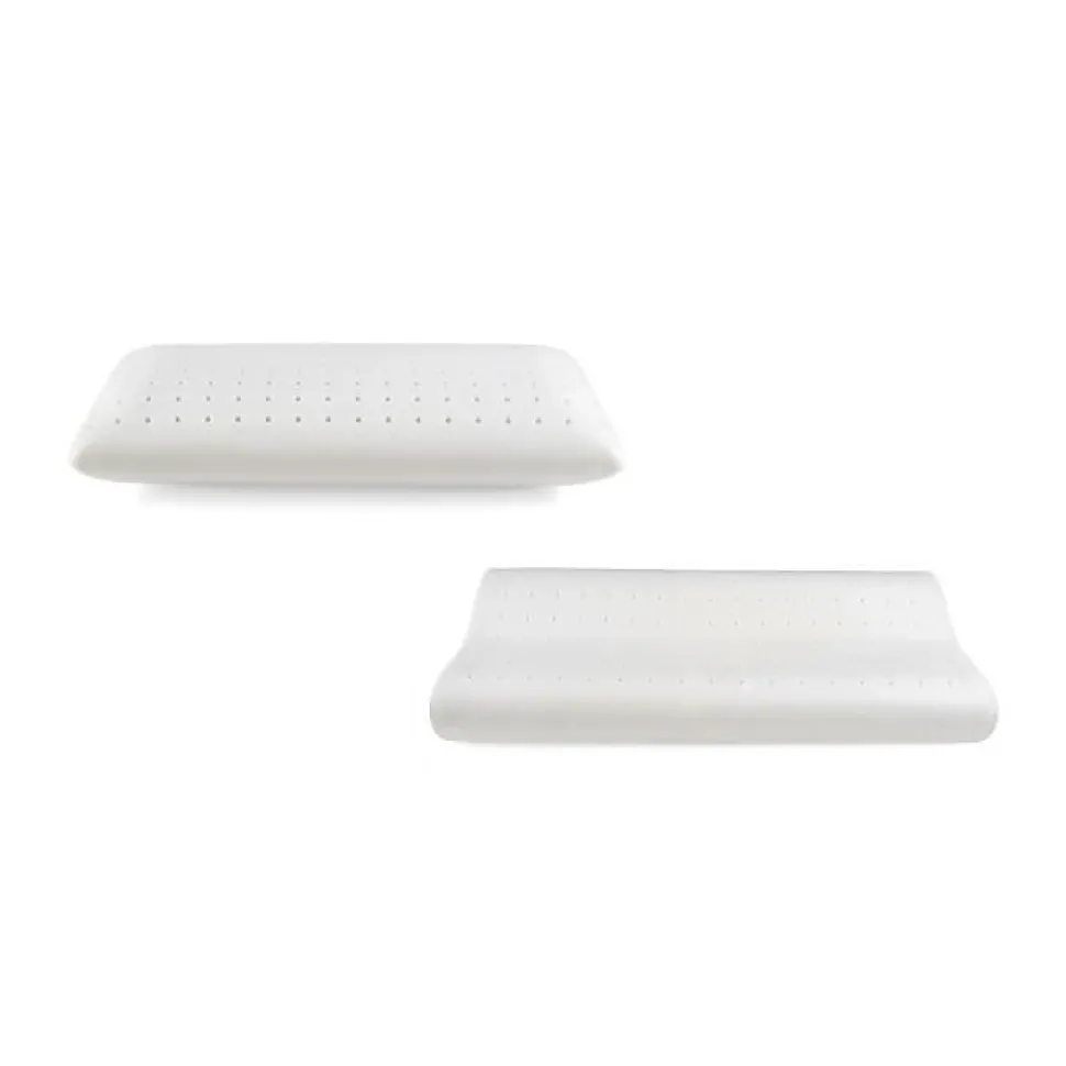 Oreiller Cervical - ECCOX - Pack Oreiller Perforé Visco - Fermeté Moyenne - 40x70cm - Ergonomique