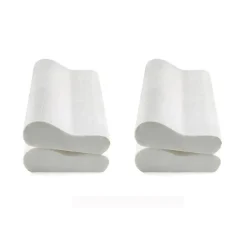 Oreiller cervical - ECCOX - Perforé - 40 x 70 x 13 cm - Mousse à mémoire - Fermeté moyenne