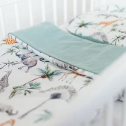 Oreiller coussin plat réversible Safari