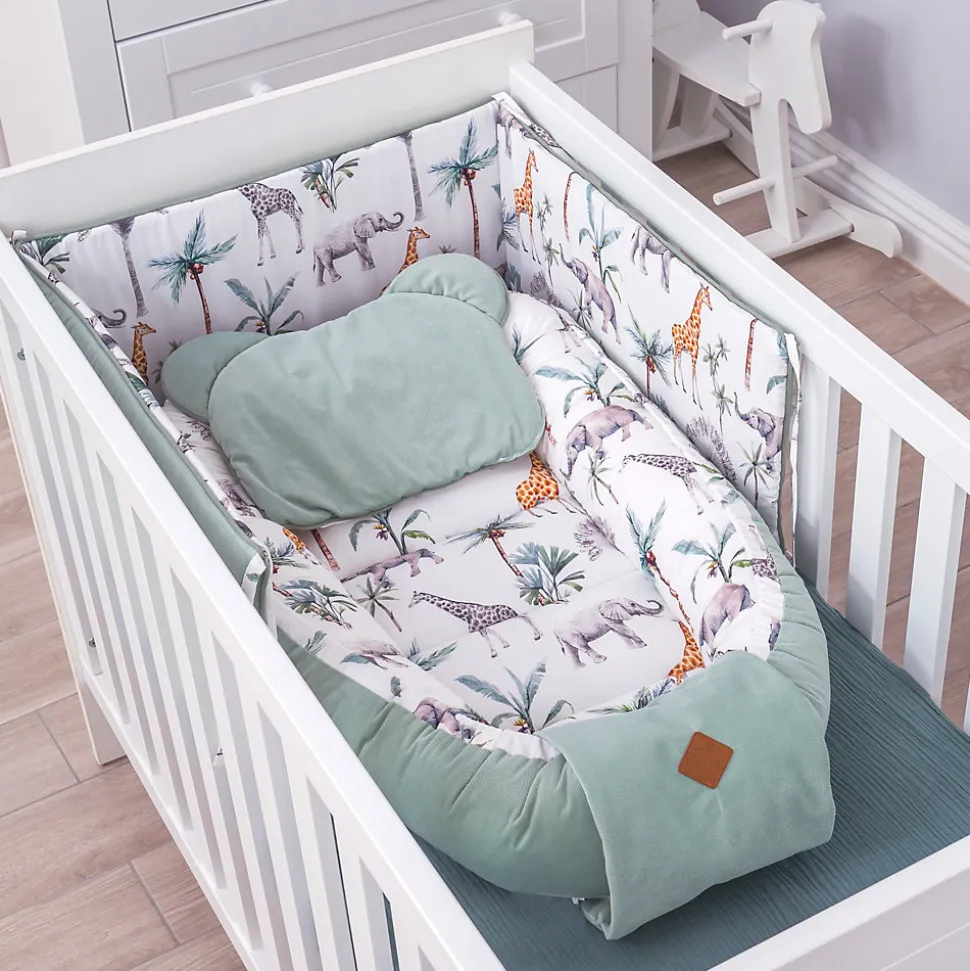 Oreiller coussin plat réversible Safari