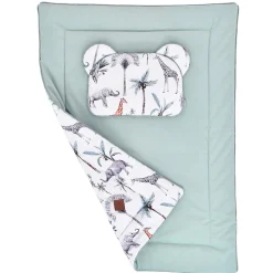 Oreiller coussin plat réversible Safari