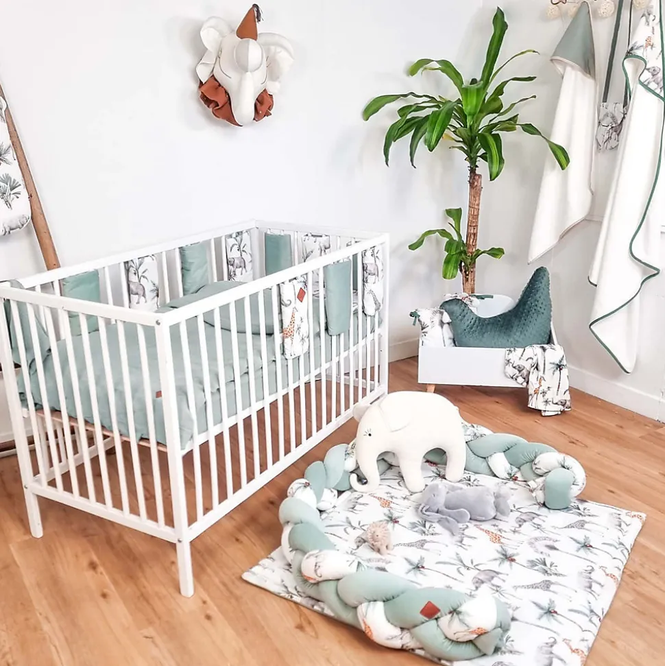 Oreiller coussin plat réversible Safari