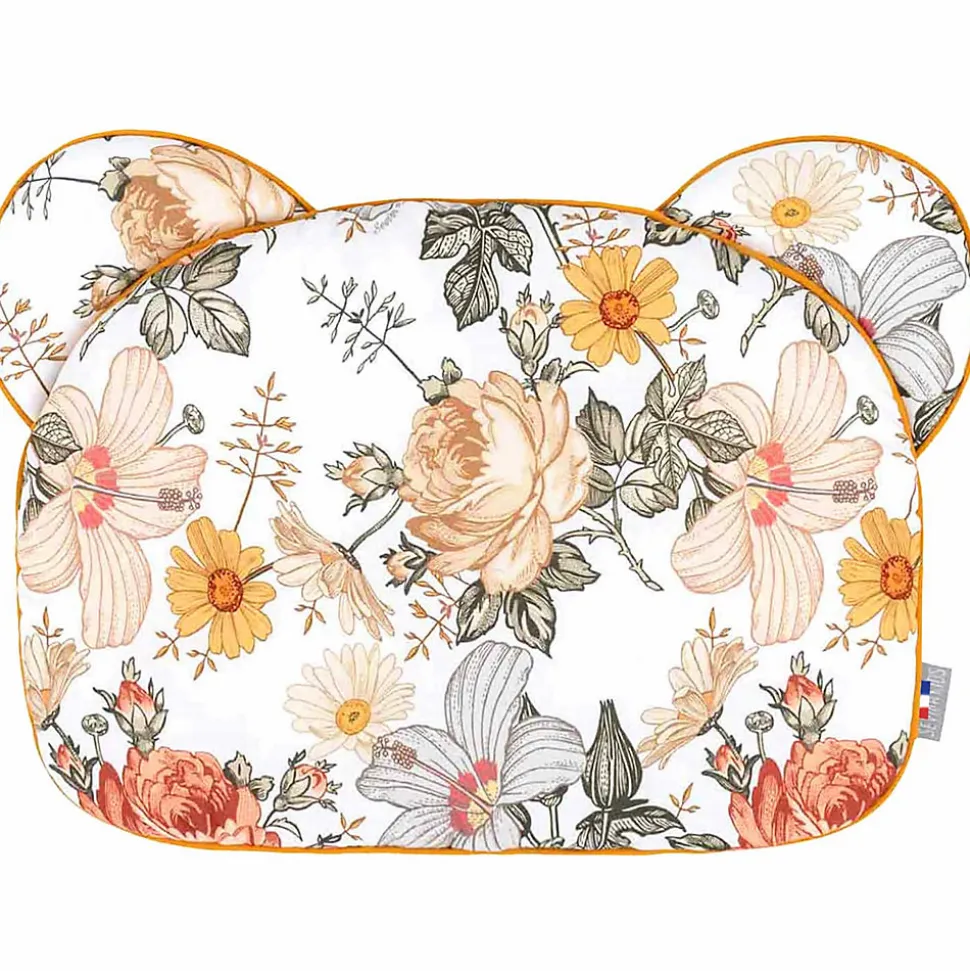 Oreiller coussin plat réversible Néo Vintage