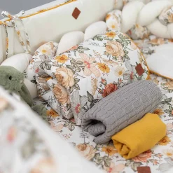 Oreiller coussin plat réversible Néo Vintage