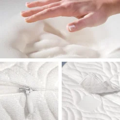 Oreiller de genou en mousse à mémoire de forme