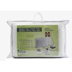 Oreiller en bambou à mémoire de forme Herzberg HG3D6040-WHT