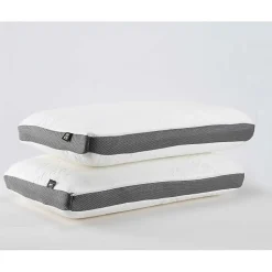 Oreiller en bambou à mémoire de forme Herzberg HG3D6040-WHT