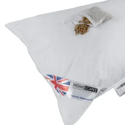 Oreiller en duvet et en plumes de d'oie parfumé à la camomille, 50 x 75 cm - HOMESCAPES