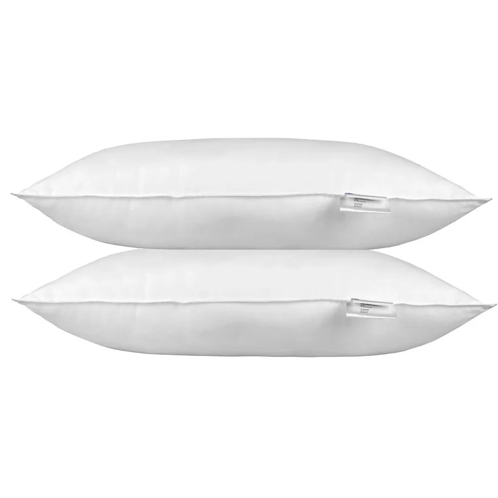 Oreiller en microfibre 40 x 80 cm - lot de 2 - HOMESCAPES