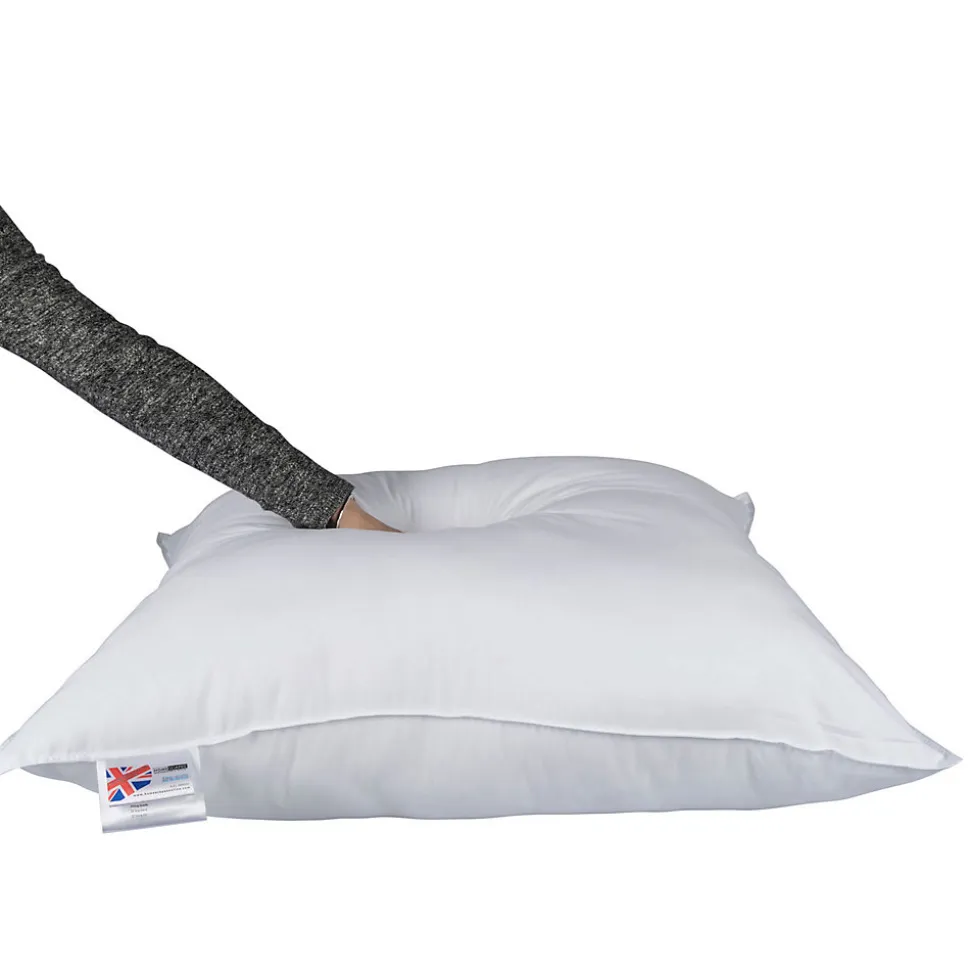 Oreiller en microfibre 80 x 80 cm - lot de 2 - HOMESCAPES