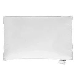 Oreiller en microfibre et plumes de canard à double niveau de garnissage, 50 x 75 cm - HOMESCAPES