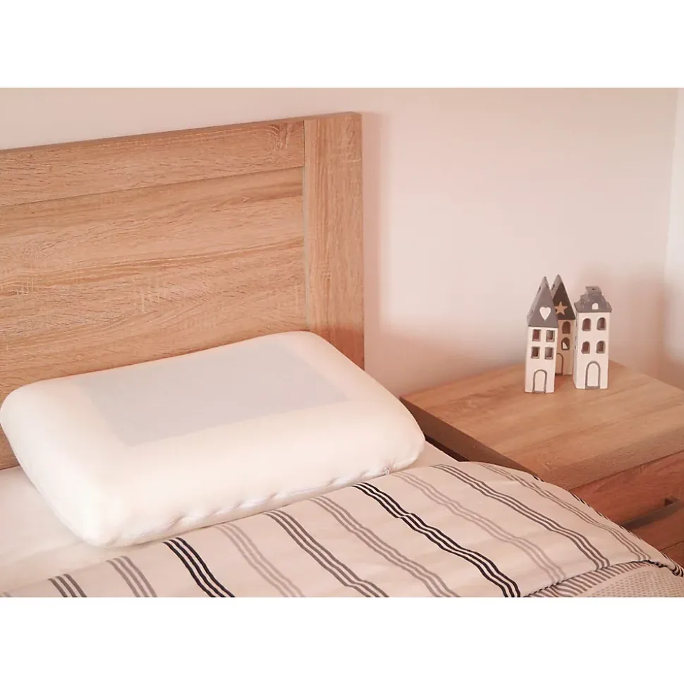 Oreiller en mousse à mémoire de forme avec gel rafraîchissant
