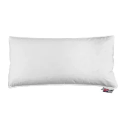 Oreiller en plumes de canard 40 x 80 cm - lot de 2 - HOMESCAPES