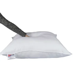 Oreiller en plumes et duvet d'oie 80 x 80 cm - lot de 2 - HOMESCAPES