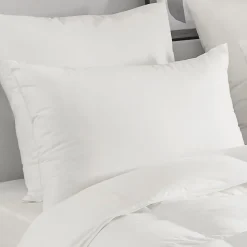 Oreiller en plumettes et duvet (50x70 cm - Blanc)