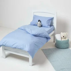 Oreiller enfant en duvet et en plumes d'oie, 40 x 60 cm - HOMESCAPES